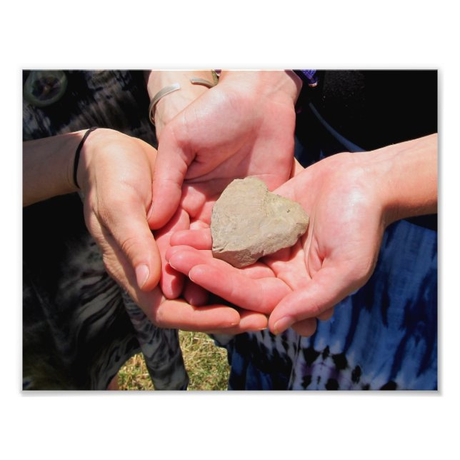 Foto Coração nas Mãos (Frente)