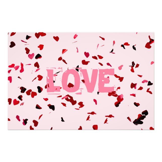 Foto Corações de Amor (Frente)