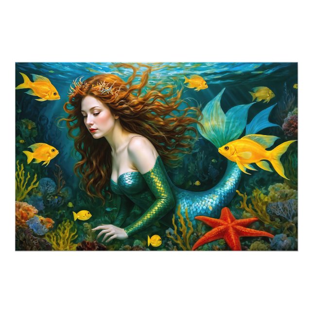 Foto "Coralyn" - Linda Sereia Mística (Frente)