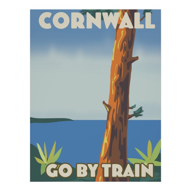 Foto Cornwall de trem (Frente)
