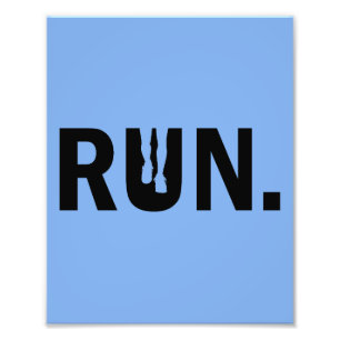 Foto Corrida de Silhouette para a Maratona Runner