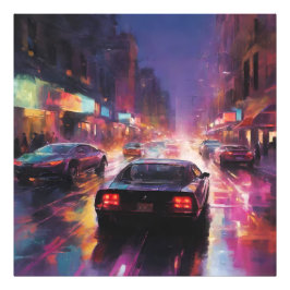 Foto Corrida dinâmica de paisagem urbana