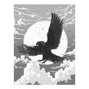 Foto Corvo E A Lua