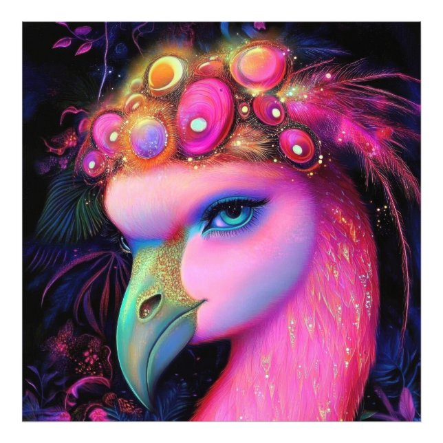 Foto Cosmic Flamingo Queen (Frente)