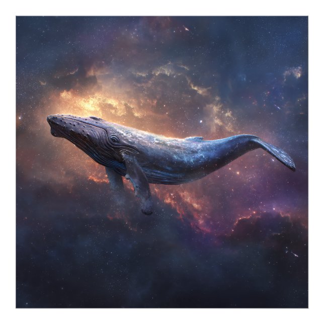 Foto Cosmic Humpback Whale (Frente)