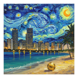 Foto Costa Dourada de Miami Futebol Elegante e Arte Fin