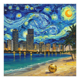 Foto Costa Dourada de Miami Futebol Elegante e Arte Fin