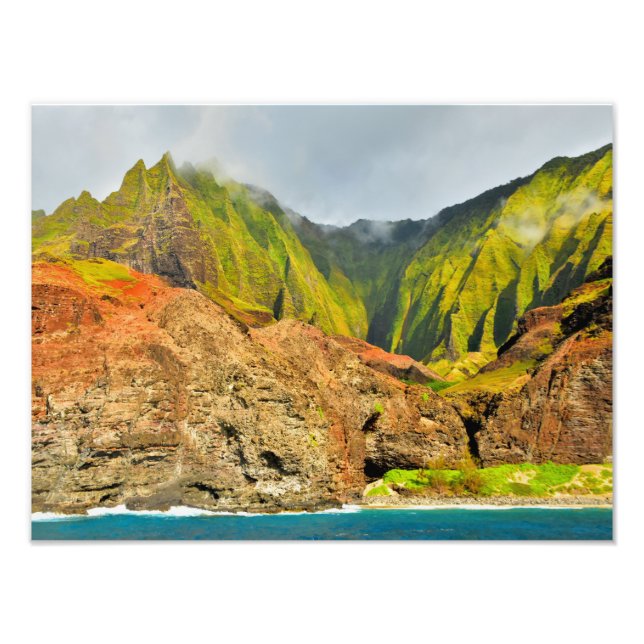Foto Costa Na Pali - Kauai, Havaí (Frente)