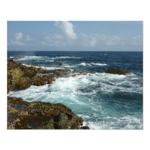 Foto Costa Rocky de Aruba e Oceano Azul