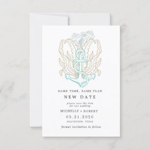 Foto costeira litoral Mudar a data Convite