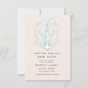 Foto costeira litoral Mudar a data Convite