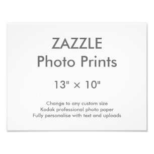 Foto Costume 13" de Zazzle × 10" impressão 33 X.25 cm