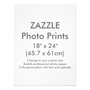 Foto Costume 18" de Zazzle x 24" modelo do impressão d