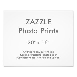 Foto Costume 20" de Zazzle x 16" impressão 50 x 40 cm