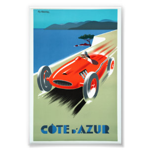 Foto Côte d'Azur Vintage Riviera Francesa Corrida Viage