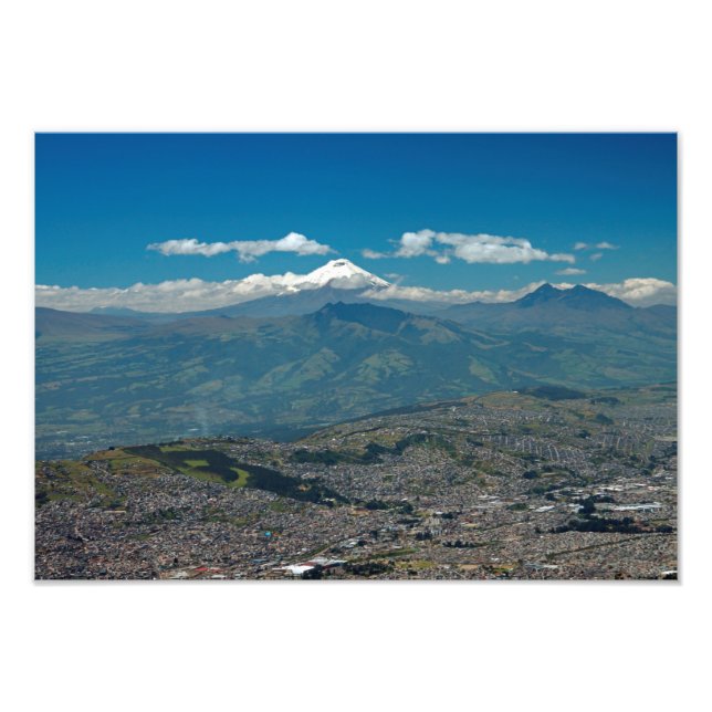 Foto Cotopaxi e Quito (Frente)