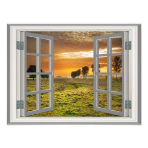 Foto Countryside Twilight Cow Fazenda EUA