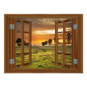 Foto Countryside Twilight Cow Fazenda EUA