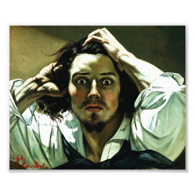 Foto Courbet (Impressão do Homem Desesperado) (Frente)