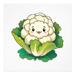 Foto Couve-flor Kawaii