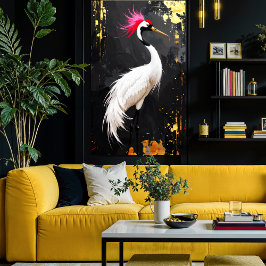 Foto Crane Art - Design Contemporâneo Inspirado na Ásia