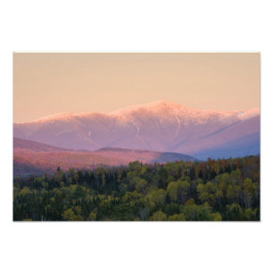 Foto Crepúsculo e Monte Washington em New Hampshire's