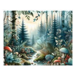 Foto Creta Florestal de Cogumelo