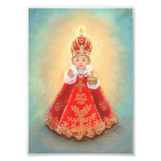 Foto Criança de Praga - Arte Devocional - Premium (Frente)