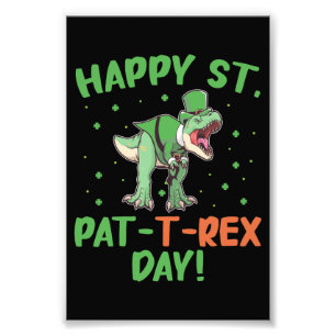 Foto Crianças Felizes Dia de São Patrício Trex Dia de S