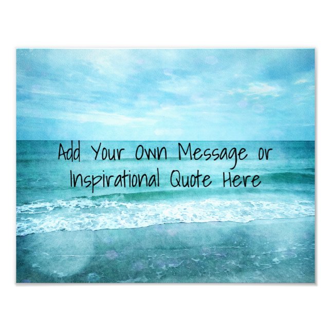 Foto Crie a sua própria citação motivacional P (Frente)