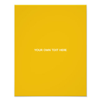 Foto Crie Seu Próprio Design Amarelo Personalizado