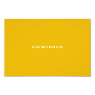 Foto Crie Seu Próprio Design Amarelo Personalizado