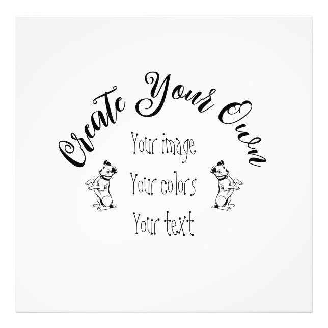 Foto Crie seu próprio personalizado (Frente)