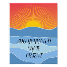 Foto crie seu próprio poster