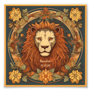 Foto Crie sua própria arte, Leo Zodiac