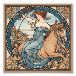 Foto Crie sua própria arte Nouveau Sagittarius