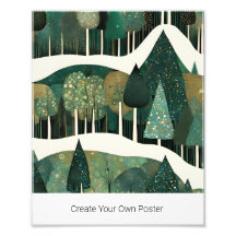 Crie sua própria citação de Natal de inverno