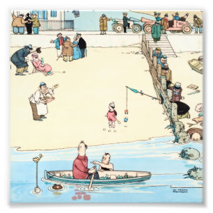 Foto “Crime à Beira-Mar” por W Heath Robinson