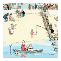 “Crime à Beira-Mar” por W Heath Robinson