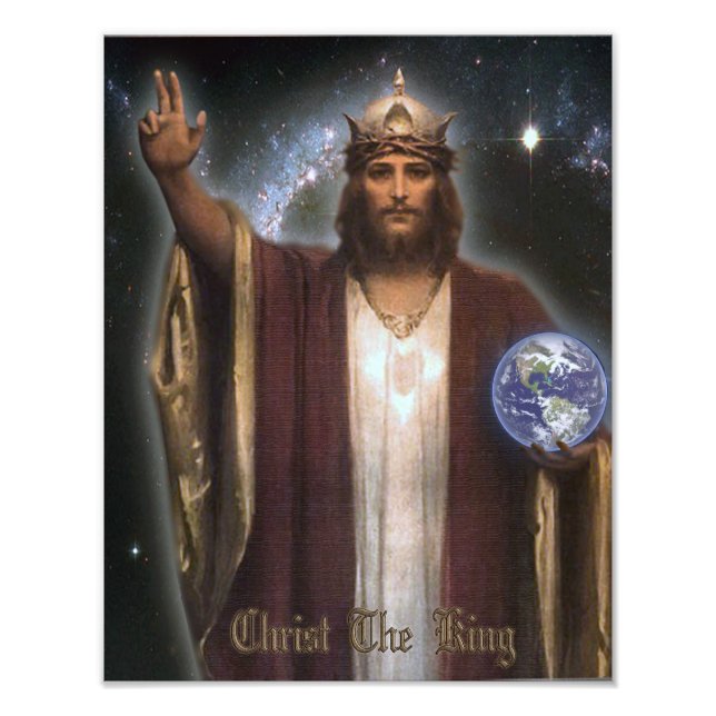 FOTO CRISTO DO POSTER SACRED KING (Frente)