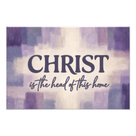 Foto CRISTO É a Cabeça Desta Casa | Cristão