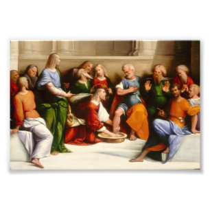 Foto Cristo Lavando os Pés dos Discípulos, Garofalo