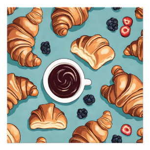 Foto Croissants e café...