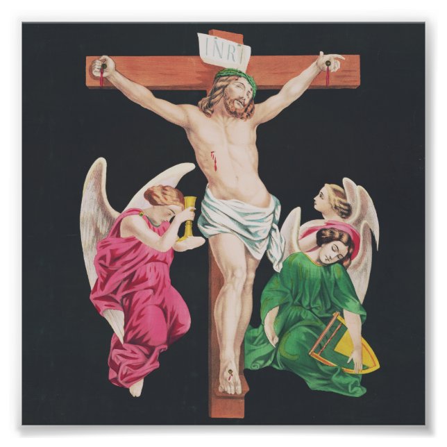 Foto Crucificação Medieval de Jesus Cristo (Frente)