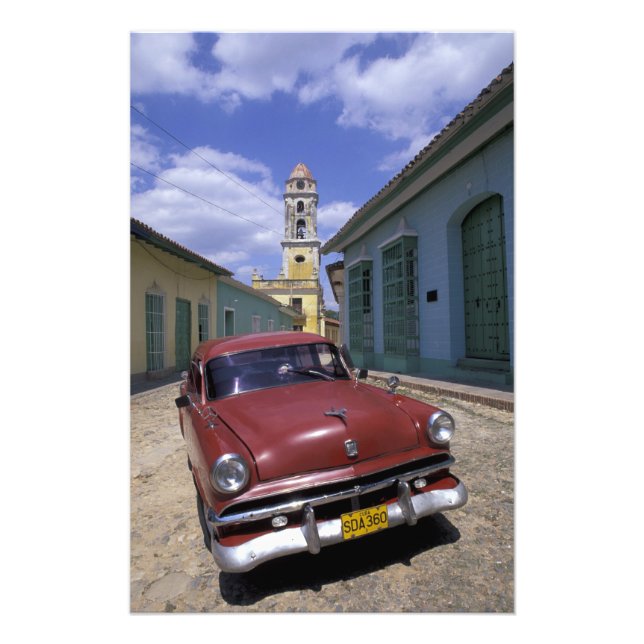Foto Cuba, antiga vila colonial de Trinidad. (Frente)