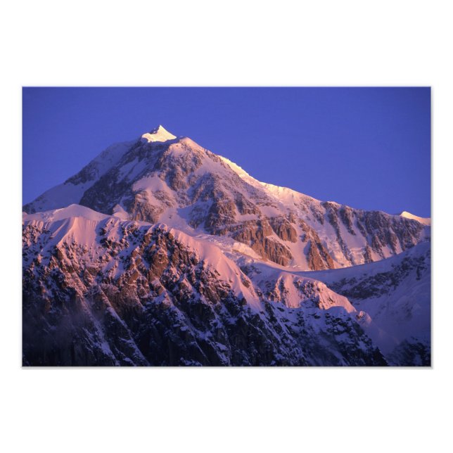 Foto Cume do Pico Denali (Mt. McKinley) em (Frente)