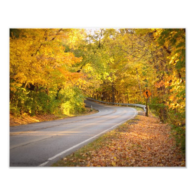 Foto Curvy Road em Fall (Frente)