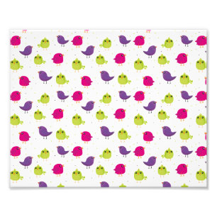 Foto Cute colorful birds 