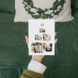 Foto da Árvore de Natal da Família Moderna com Est