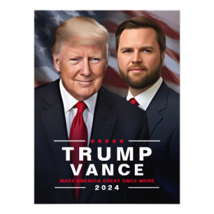 Foto da Campanha Coletiva Trump Vance 2024